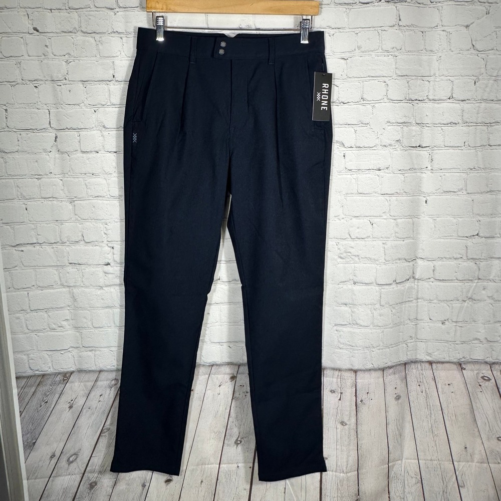 Rhone Golf Tour‎ Trouser Mens 31 x 32 True Navy Performance Stretch NEW